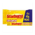 Starburst Fruit Chews Original 4 Pack 